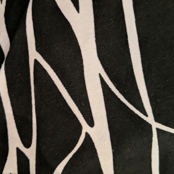 Majora black and white print dress - Picture 4 of 4